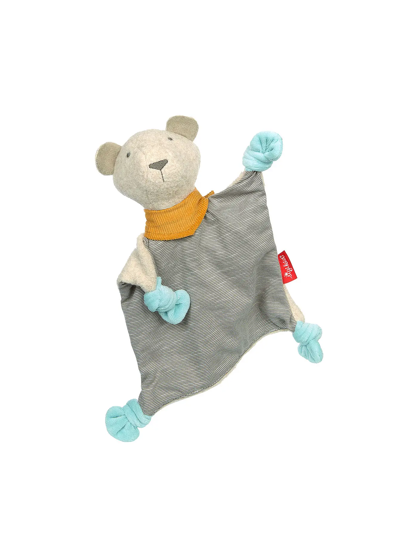 SIGIKID | Baby Schmusetuch Bär, Gold Collection 25cm | 
